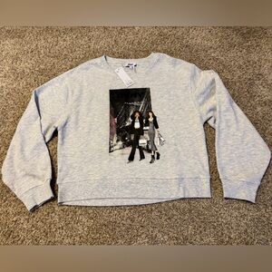 DKNY GRAY Sweatshirt Brand New Large